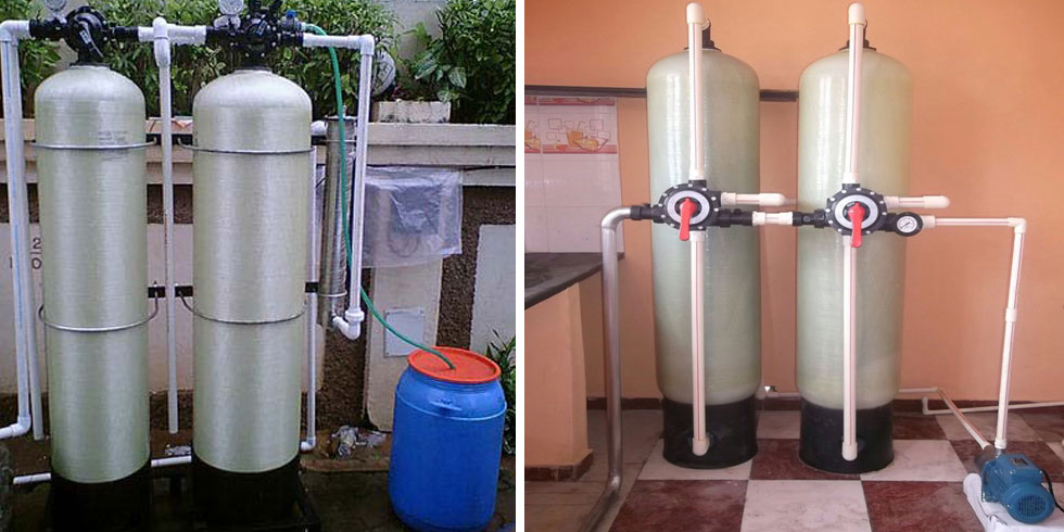 Manual Water Treatment Plant (Multi Grade Pressure Sand Filter & Carbon Filter)
