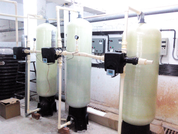 Automatic WTP (Sand Filter Carbon Filter and Water Softener)